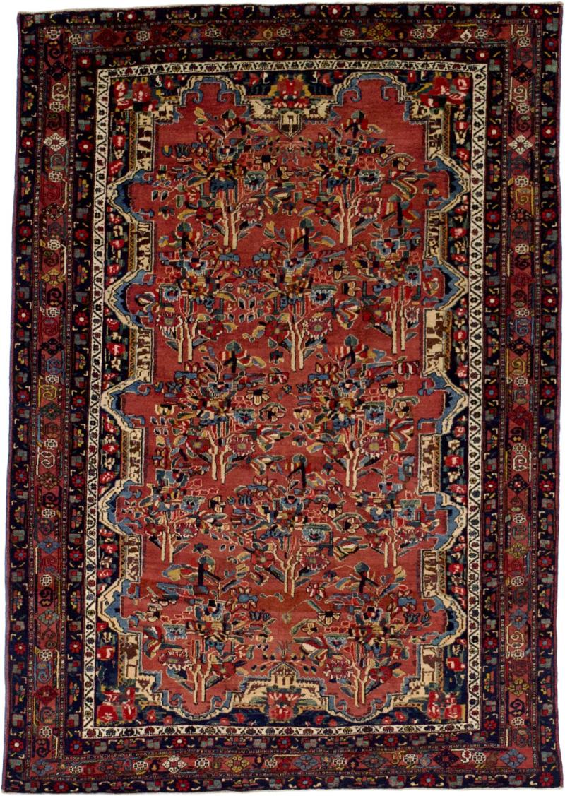 Antique Armenian Weave Rug 4 9 x 6 10 