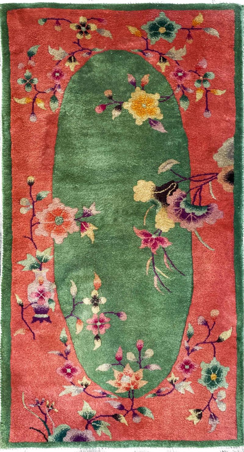 Antique Art deco Chinese Rugs