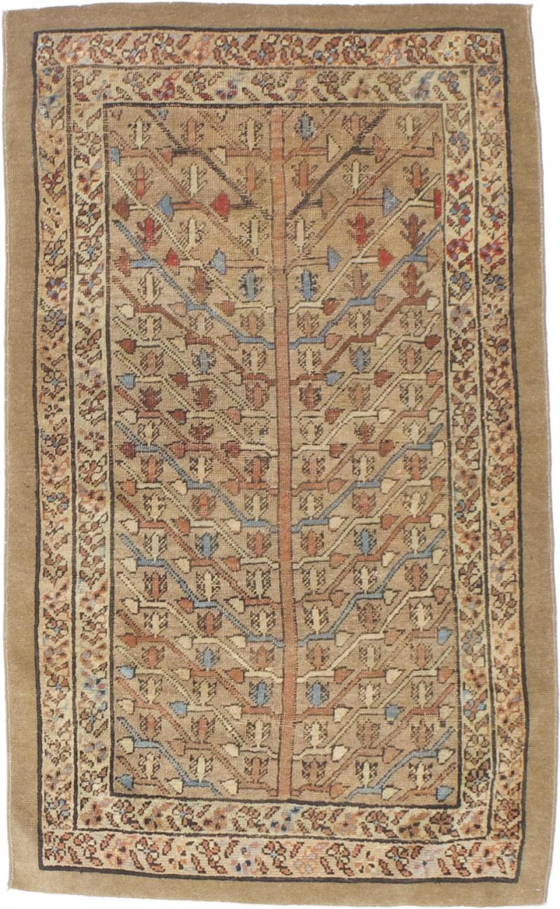 Antique Bakhshayesh Rug 3 2 x 5 3 