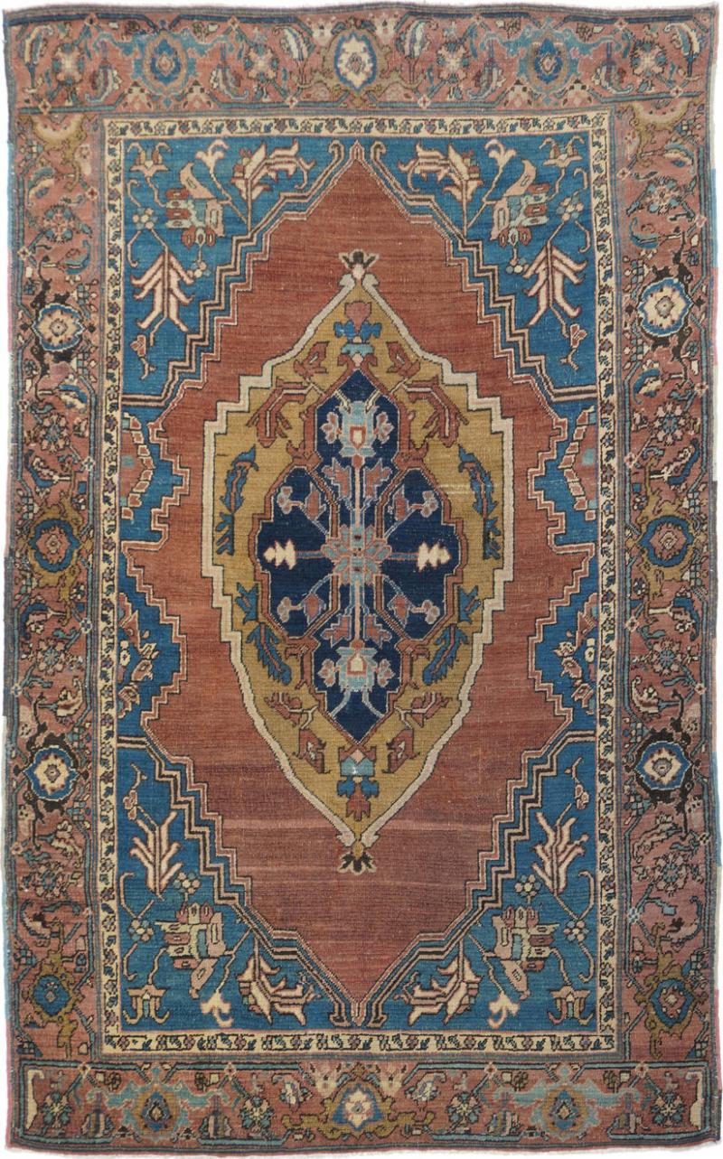 Antique Bakhshayesh Rug 43 x 68