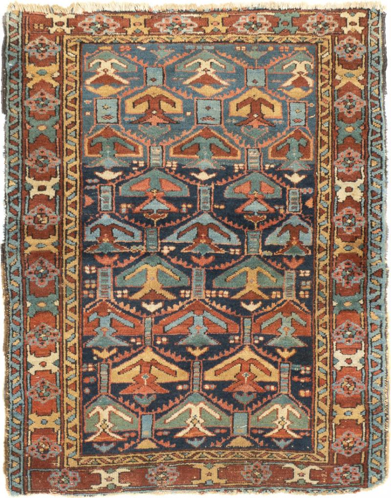 Antique Bakshayesh Rug 3 5 x 4 3 