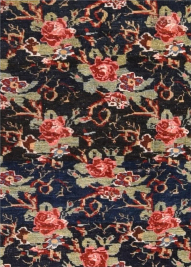 Antique Bidjar Halvaie Runner 3 9 x 18 2 