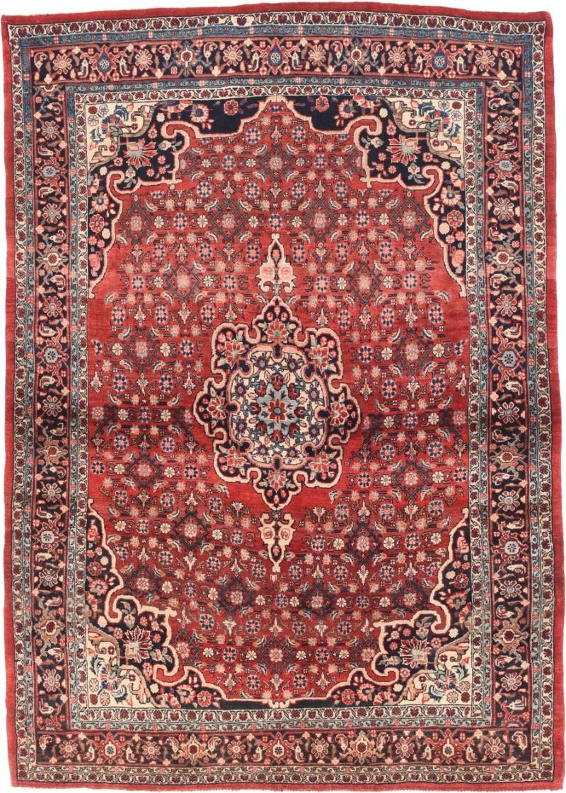 Antique Bidjar Rug 4 10 x 6 6 