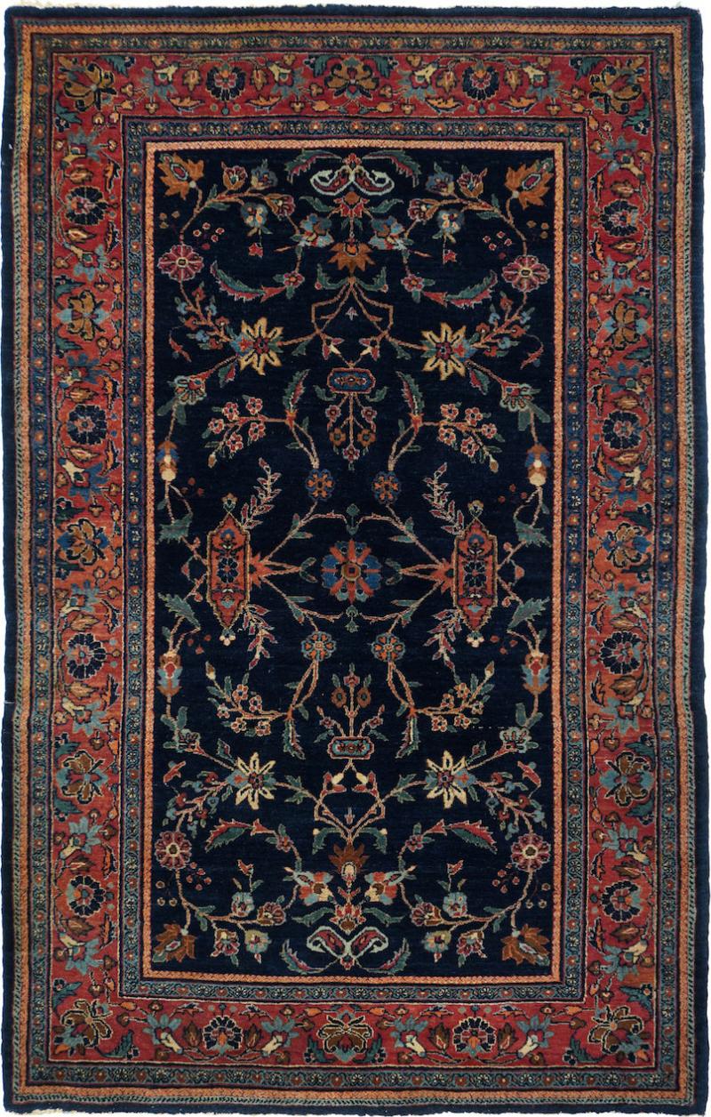Antique Bidjar Rug 4 3 x 7 0 