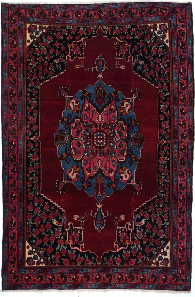 Antique Bidjar Rug 4 7 x 6 10 