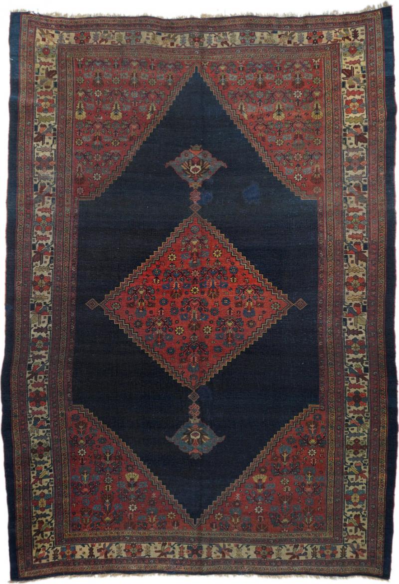 Antique Bidjar Rug 79 x 116