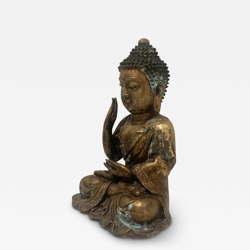 Antique Bronze Hindu Buddha