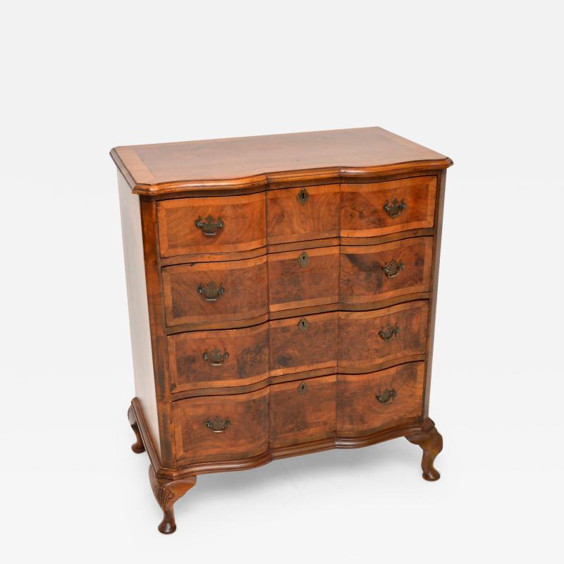 Antique Burr Walnut Chest of Drawers