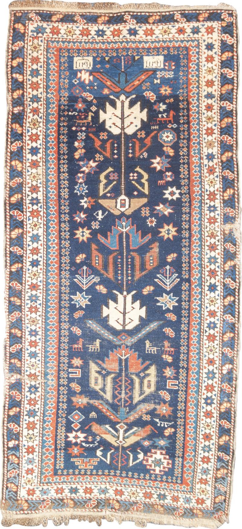 Antique Caucasian Shirvan Bijov Rug 2 10 x 6 0 