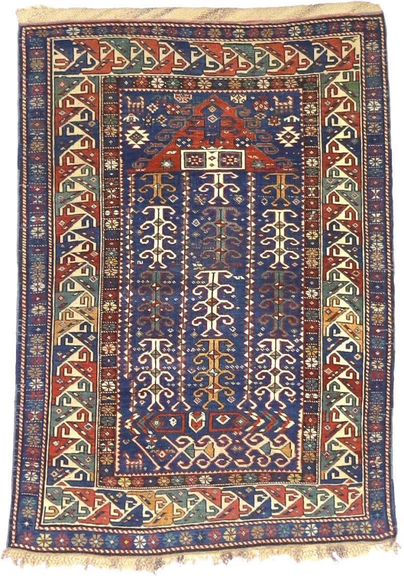 Antique Caucasian Shirvan Rug 211 x 43 