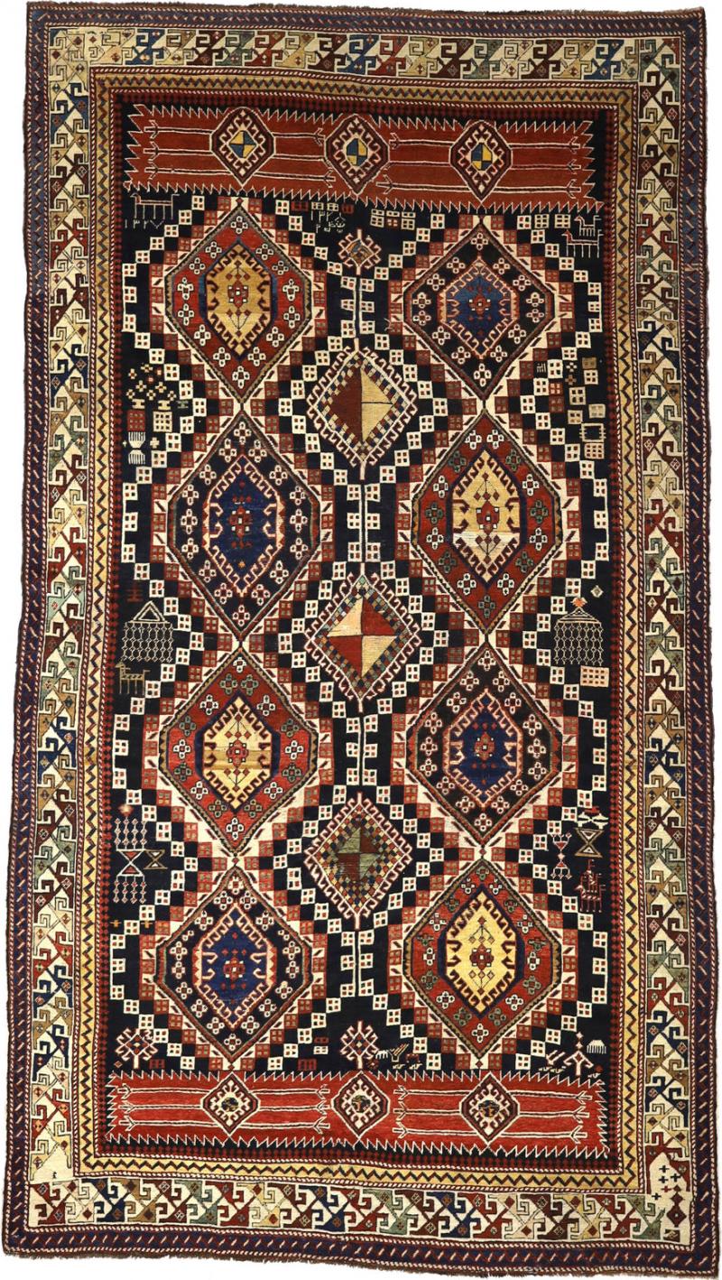 Antique Caucasian Shirvan Rug 510 x 108 