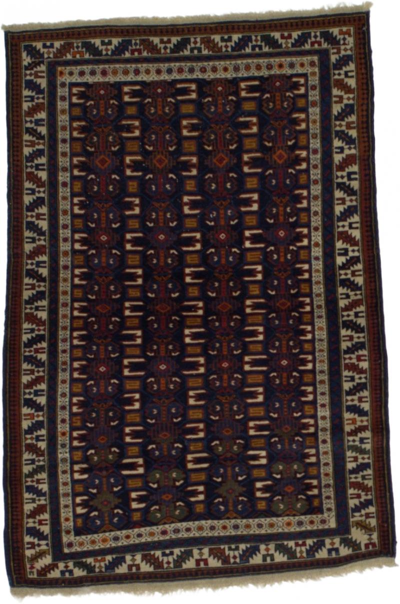 Antique Caucasian Zehour Kuba Rug 37 x 53 