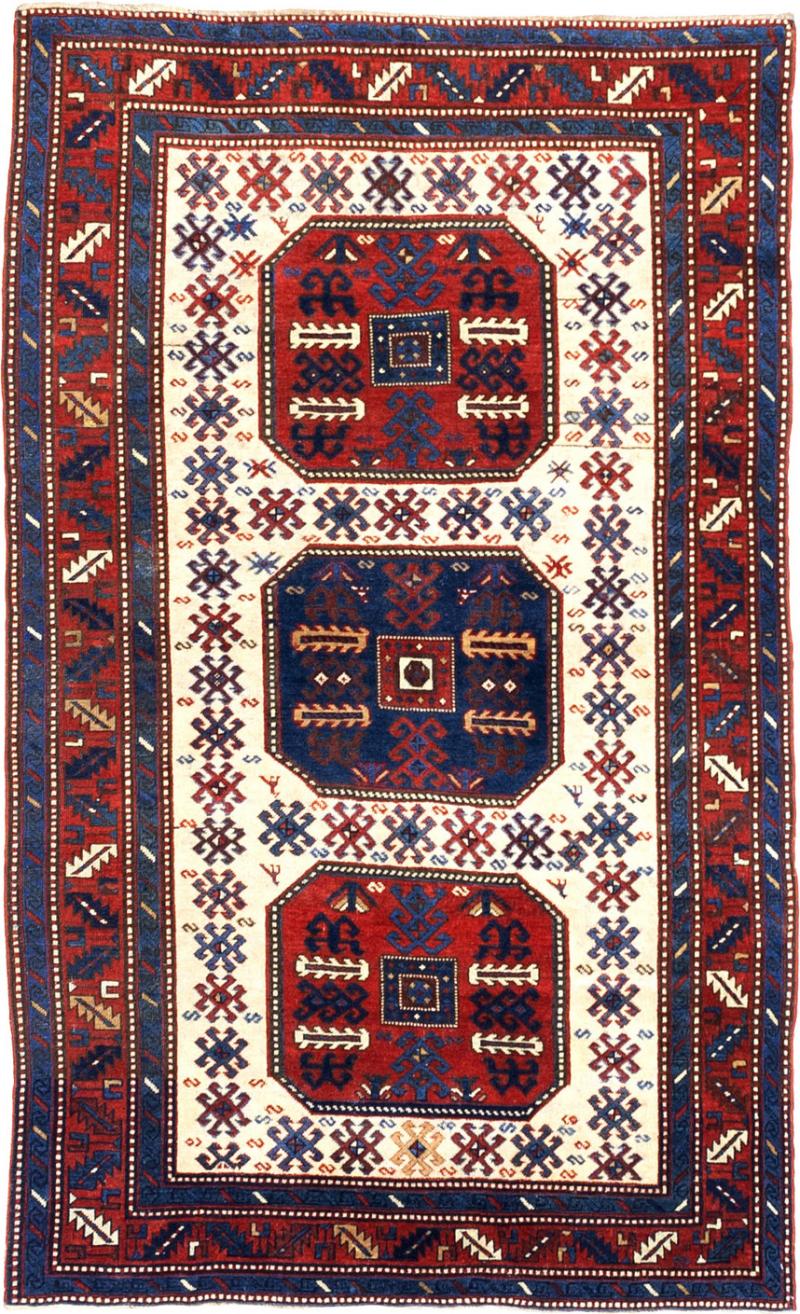 Antique Chajli Kazak Rug 410 x 710 