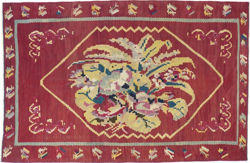 Antique Charkoy Kilim Rug 40 x 510 