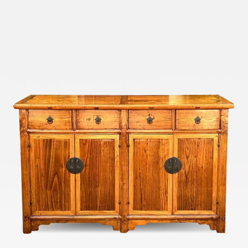 Antique Chinese Elm Tall Sideboard Cabinet Cupboard Kim3
