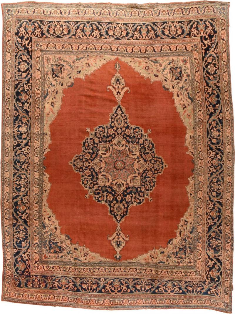 Antique Doroksh Rug 12 x 15 6 