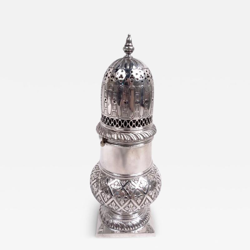 Antique European Classical Silver Sugar Caster