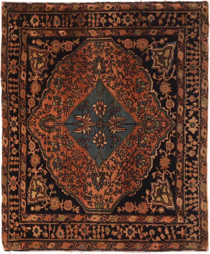 Antique Farahan Rug 24 x 211