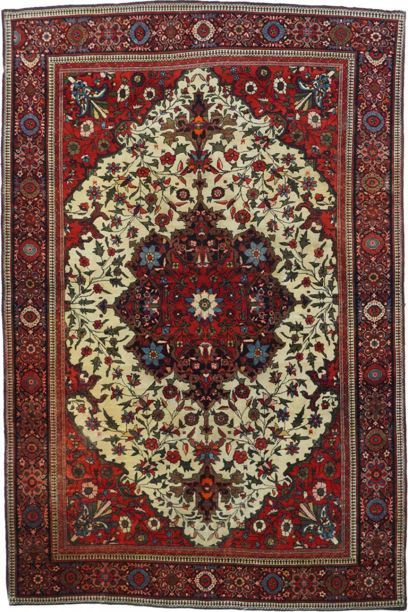 Antique Farahan Sarouk Rug 43 x 64