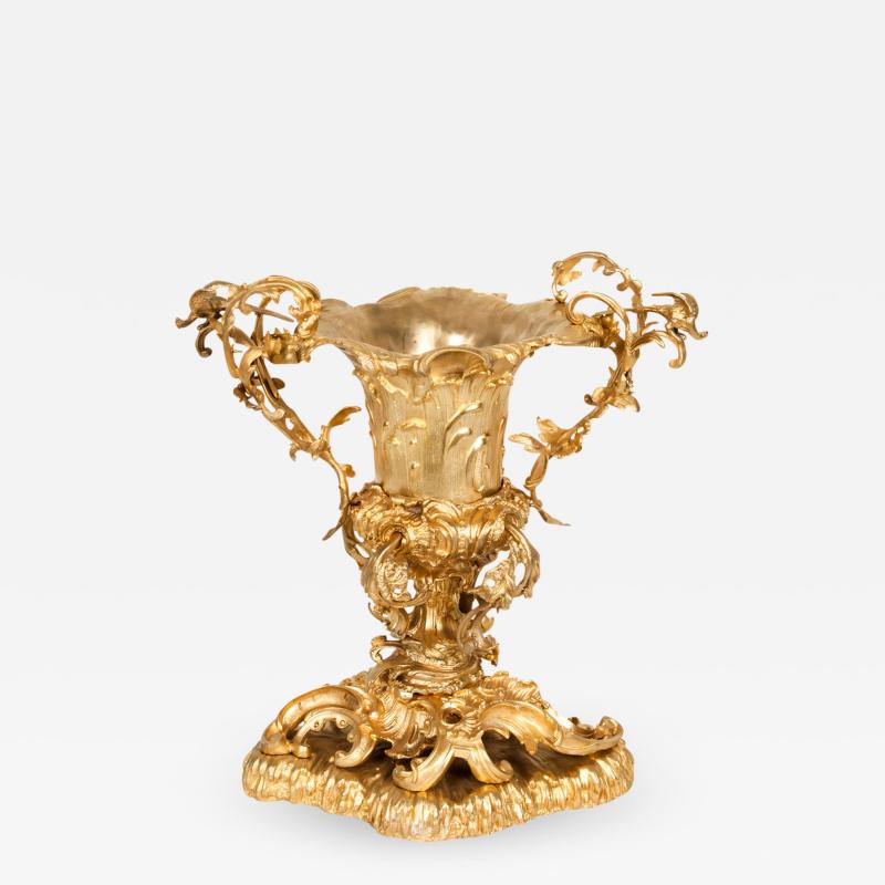 Antique French Empire Gilded Bronze Decorative Centerpiece