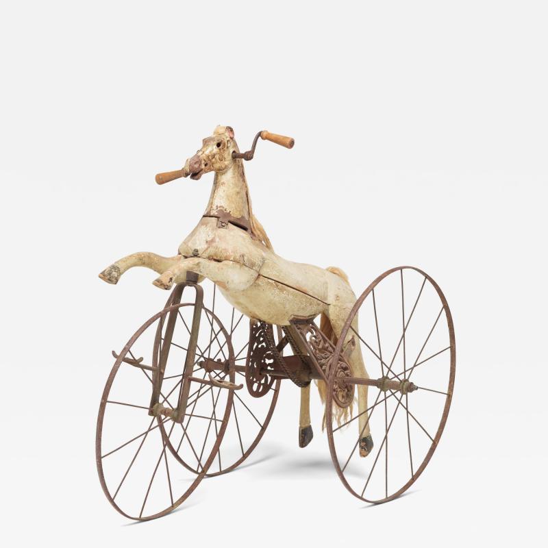 Antique French Pony Tricycle