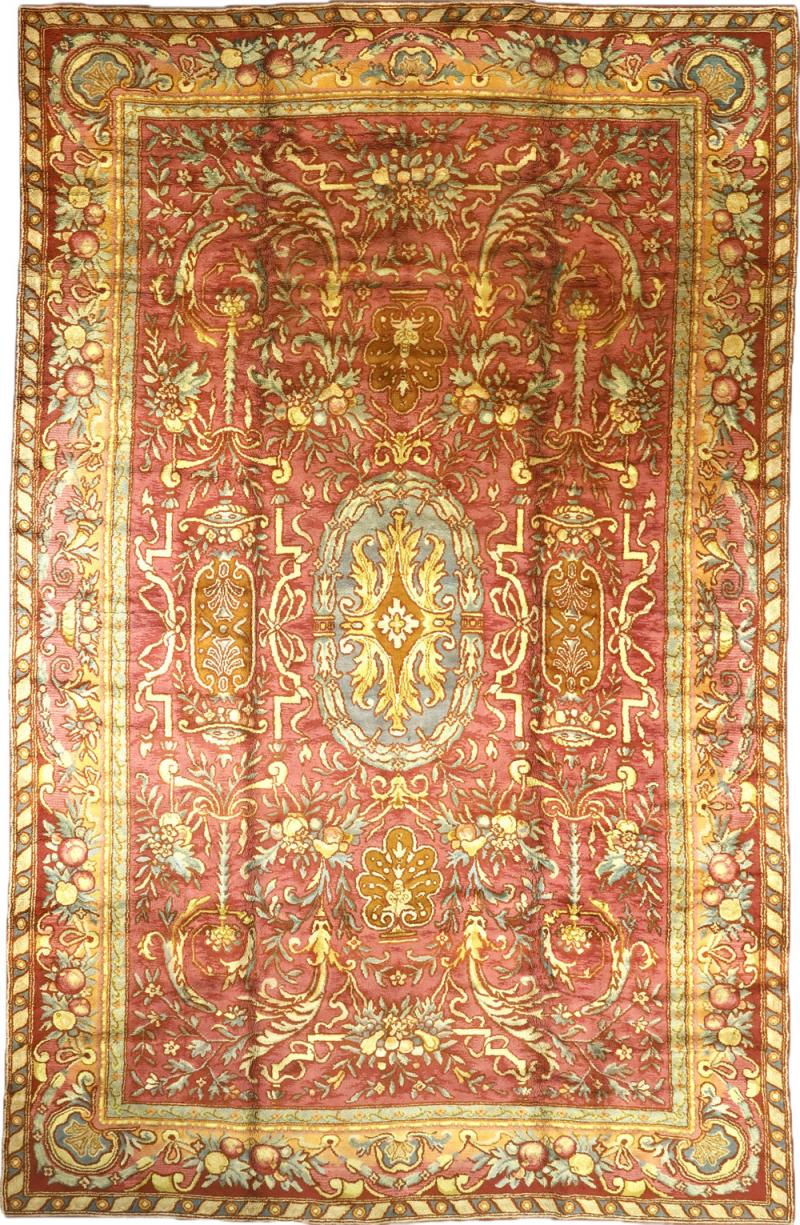 Antique French Savonnerie Rug 12 0 x 18 5 