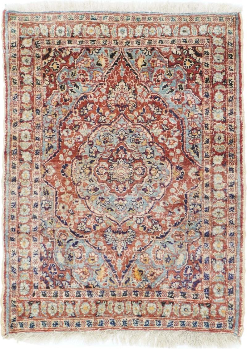 Antique Haji Jalili Rug 19 x 25