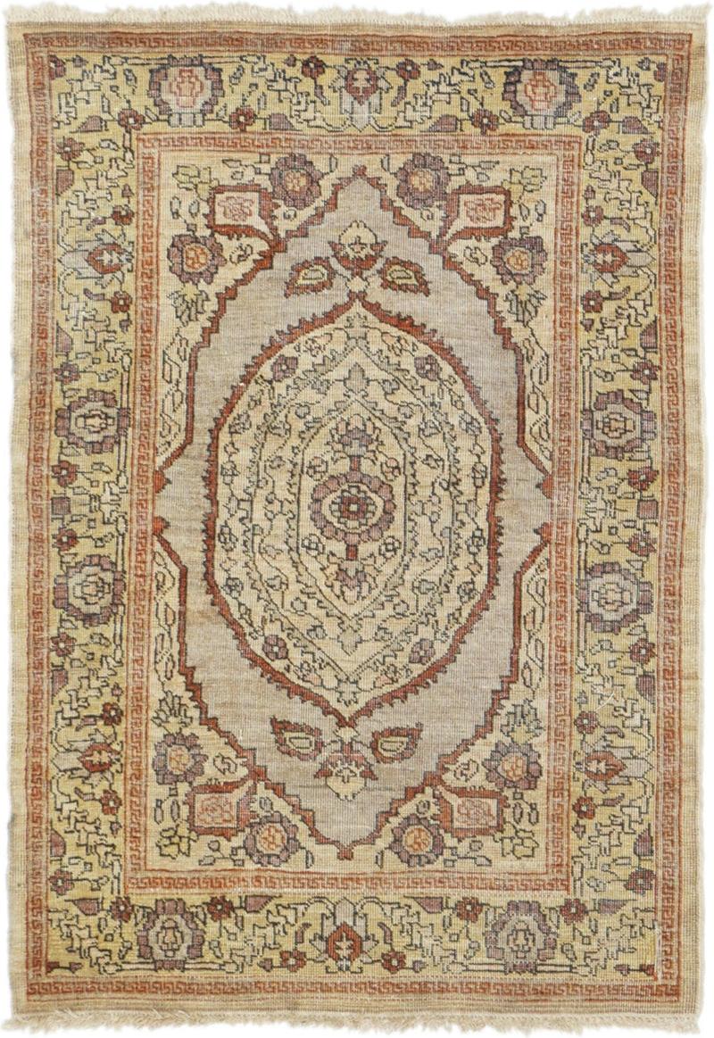 Antique Haji Jalili Rug 20 x 29