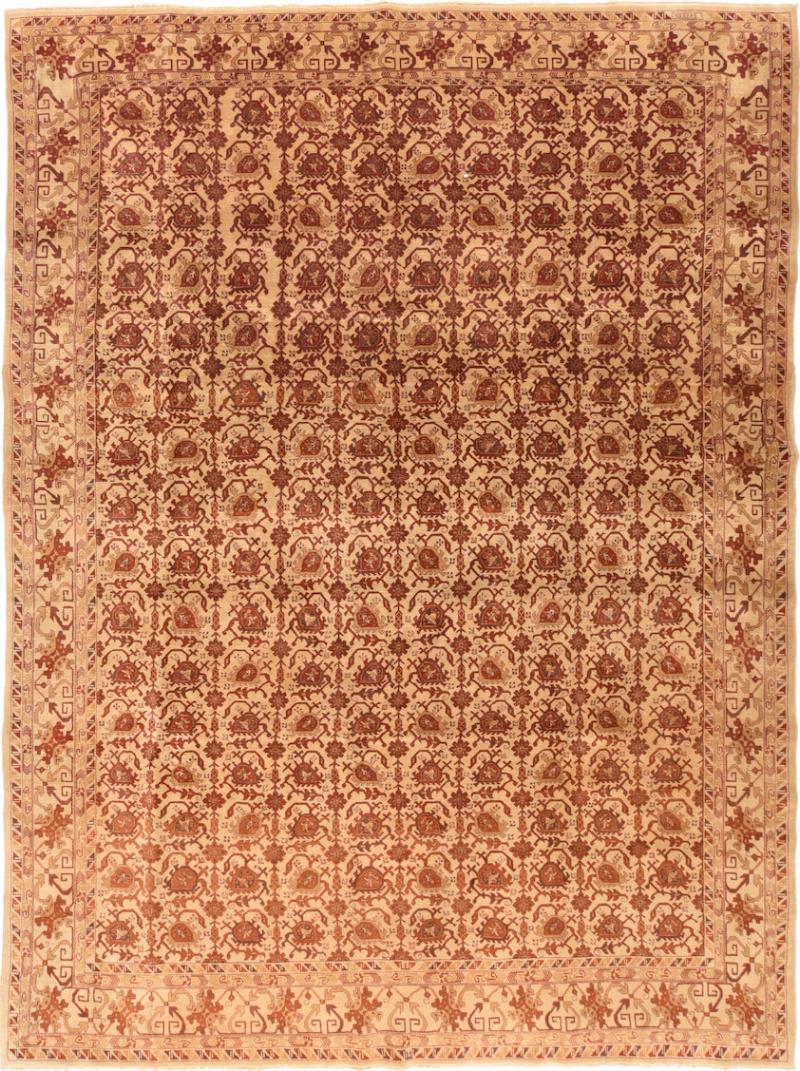 Antique Hereke Rug 8 2 x 11 0 