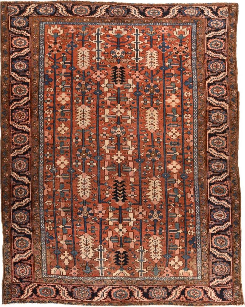 Antique Heriz Rug 8 6 x 10 11 