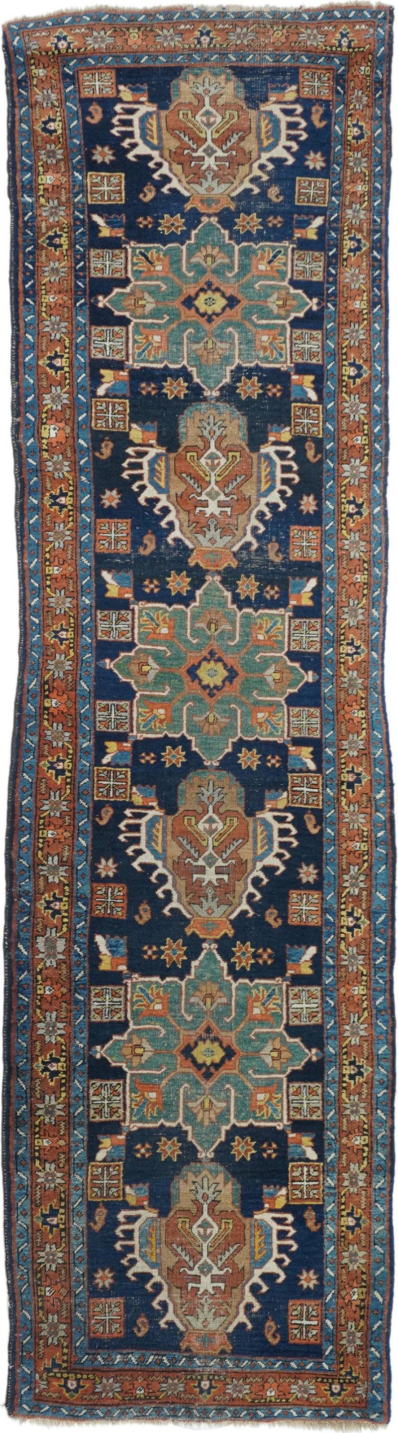 Antique Heriz Runner 2 8 x 10 8 