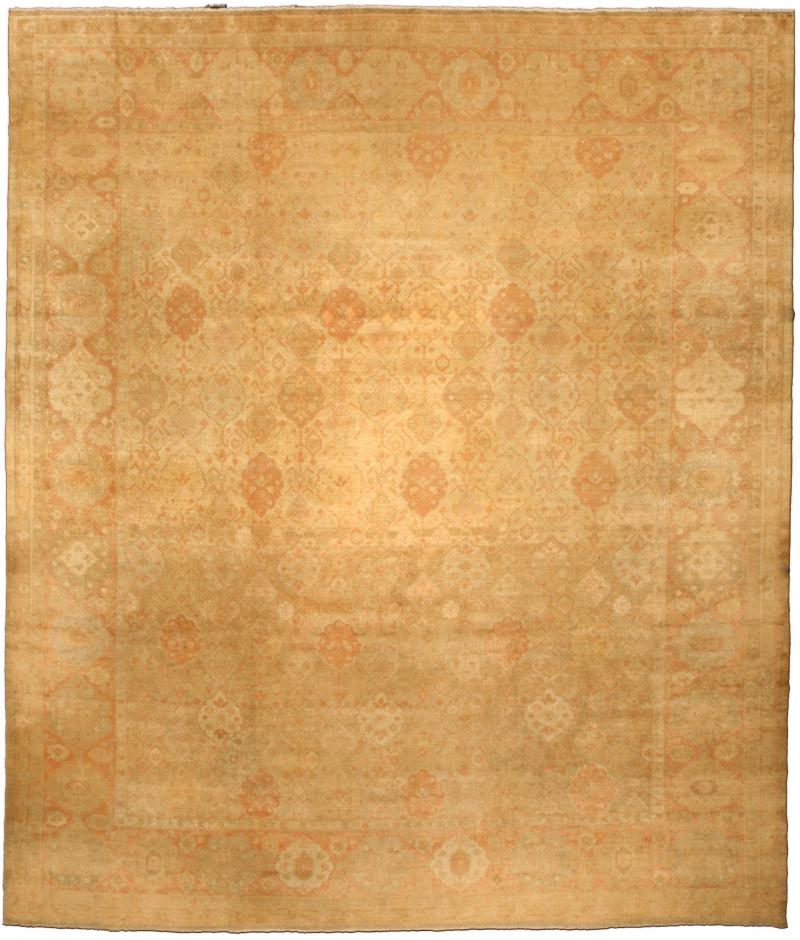 Antique Indian Amritsar Handmade Wool Rug