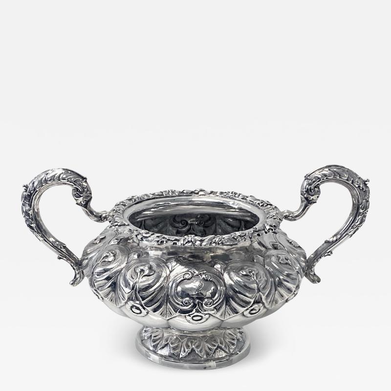Antique Irish Silver bowl Dublin 1834 John Moore 