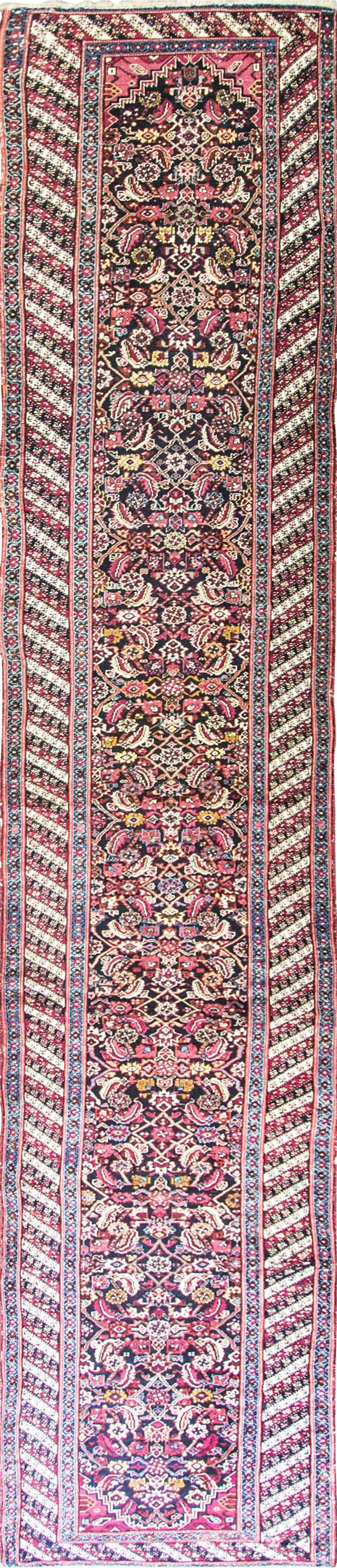 Antique Karabagh Caucasian Runner 31 x 17