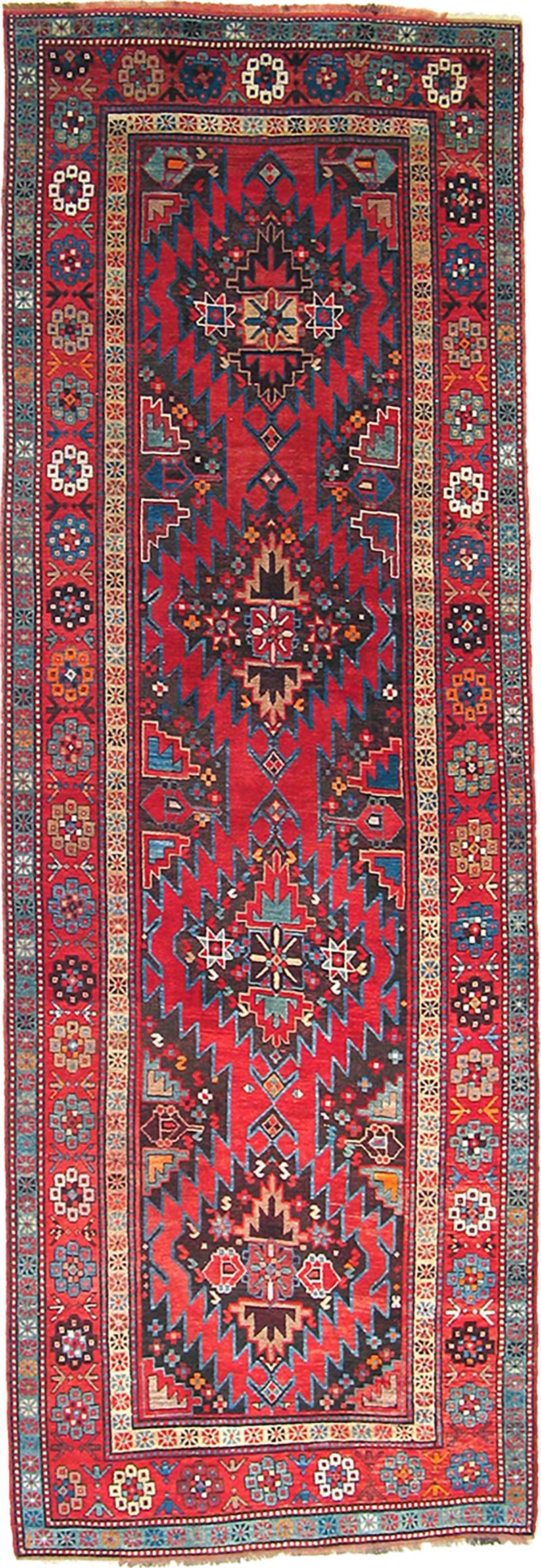 Antique Karabagh Long Rug