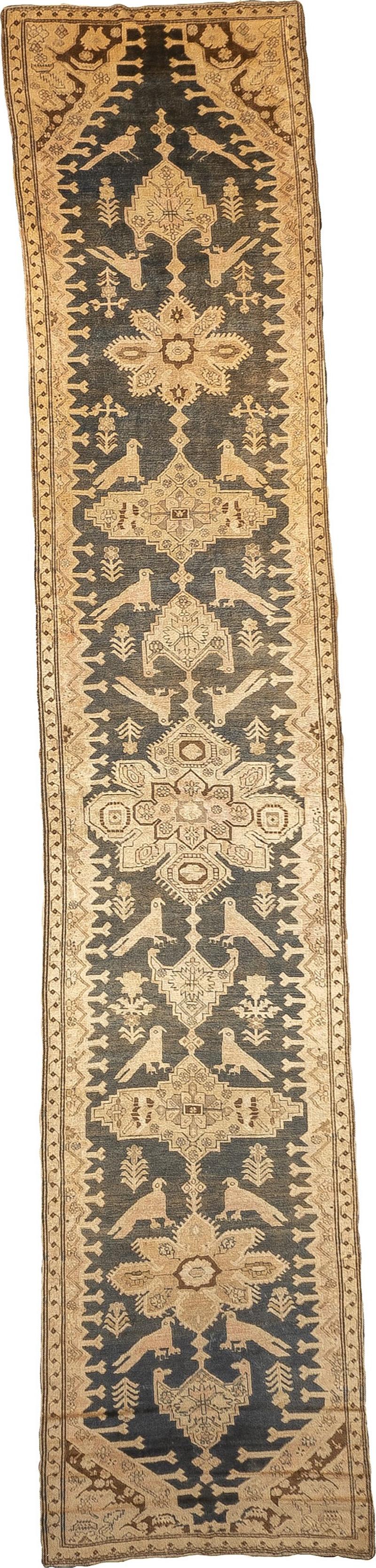 Antique Karabagh Runner 37 x 183