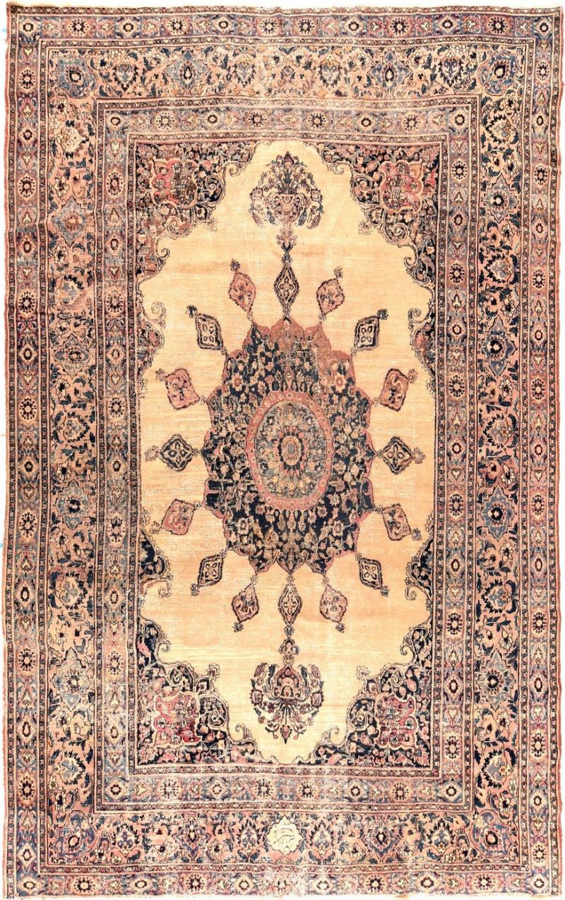 Antique Khorasan Rug 99 x 1410