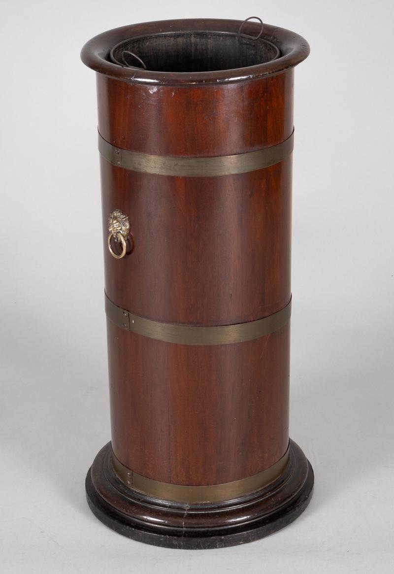 Antique Mahogany Umbrella Stand