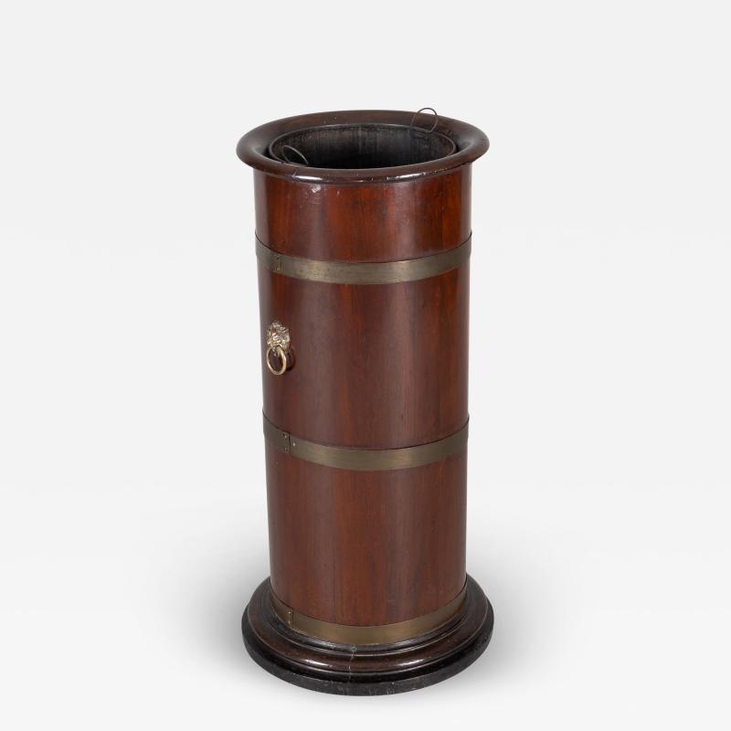 Antique Mahogany Umbrella Stand
