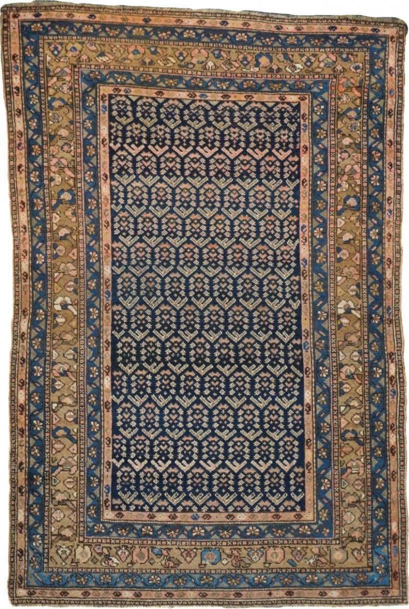 Antique Malayer Rug 4 0 x 6 1 