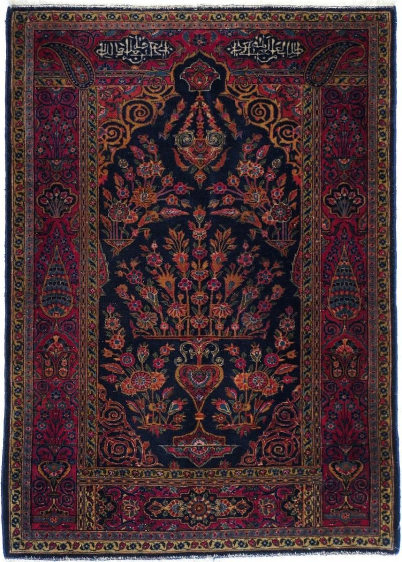 Antique Manchester Kashan Rug 36 x 410