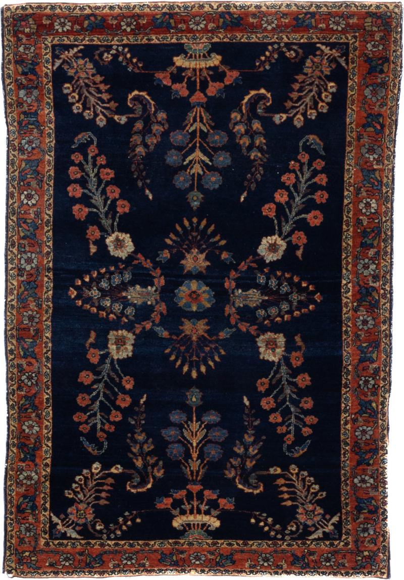 Antique Mohajeran Sarouk Rug 34 x 411 