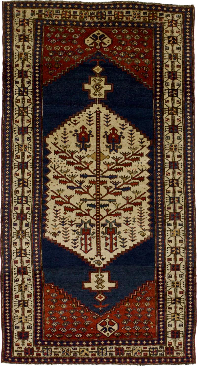 Antique NW Persian Rug 4 1 x 7 8 