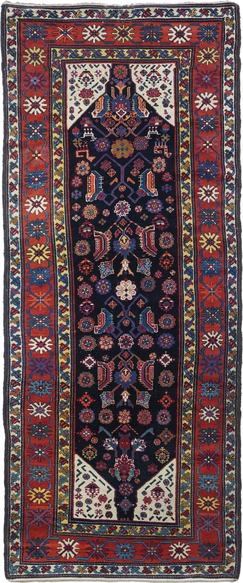 Antique NW Persian Runner 3 10 x 9 1 