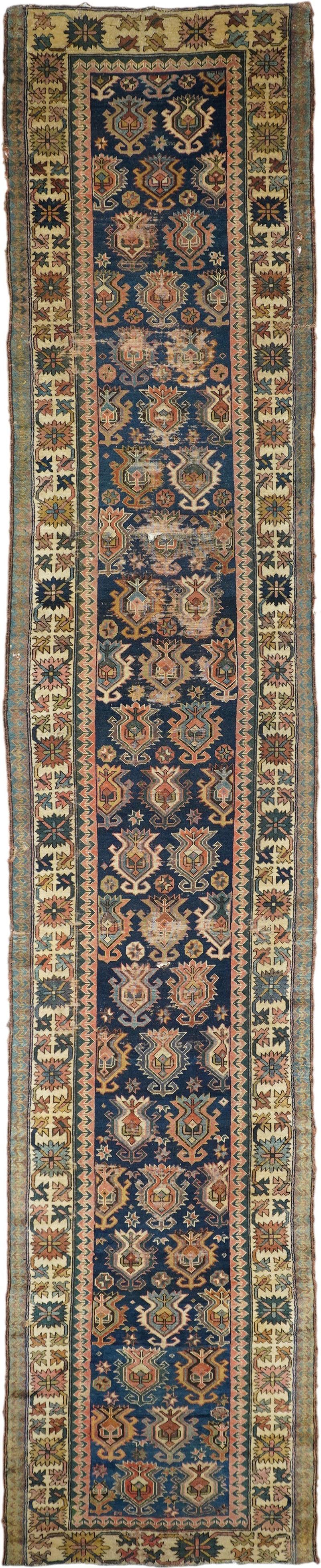 Antique North West Persian Runner 3 1 x 15 1 