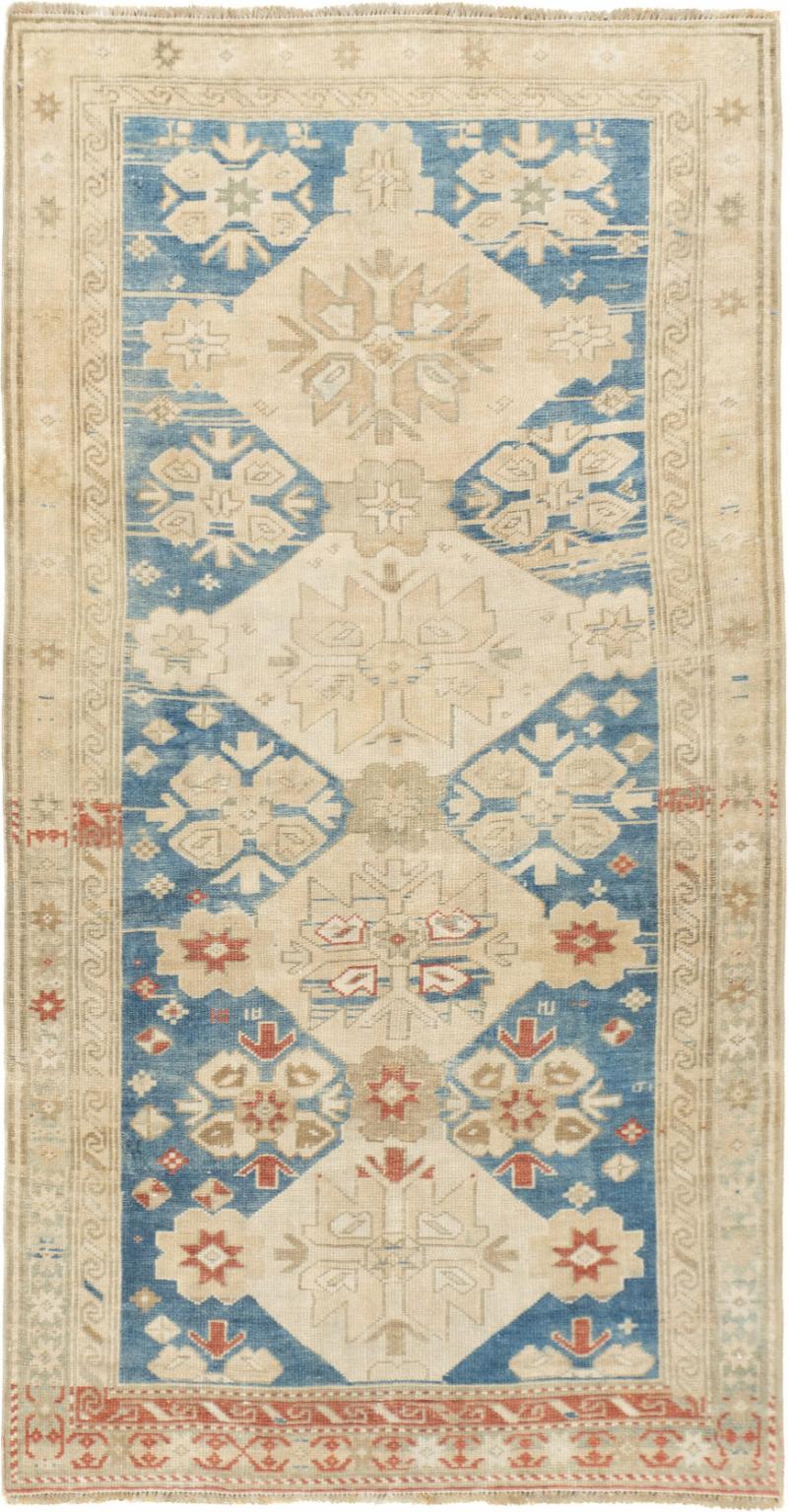 Antique Oushak Rug 2 11 x 5 8 