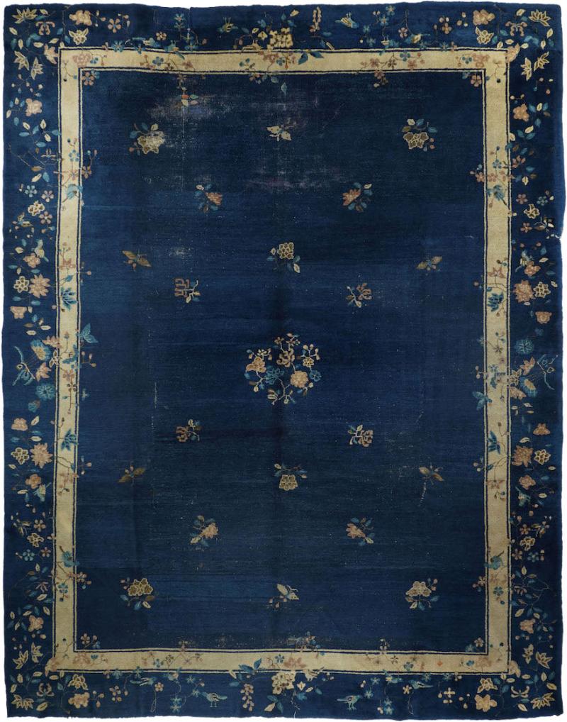 Antique Peking Rug 9 2 x 11 8 