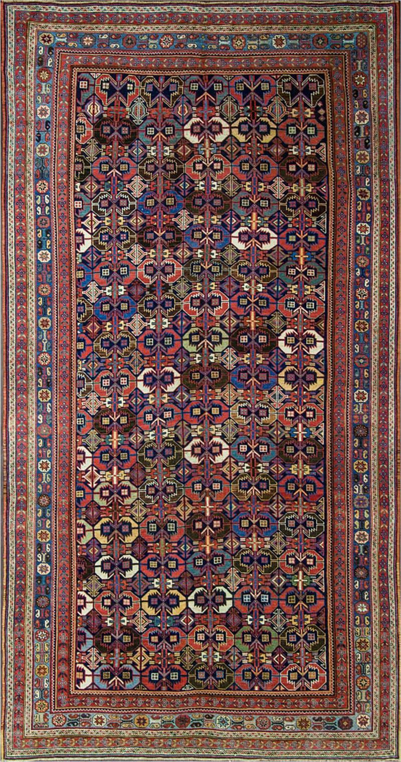 Antique Persian Afshar Carpet 410 x 94 