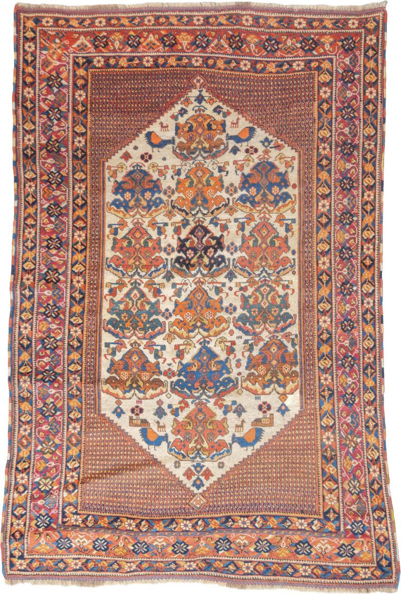 Antique Persian Afshar Rug 4 x 510