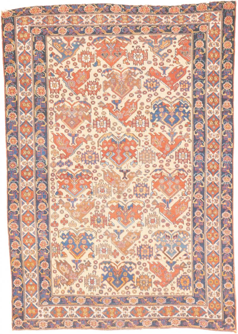 Antique Persian Afshar Rug 44 x 64
